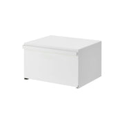 Yamazaki Tower Bread Case, Large 27 L Bread Case That Hides Bread, Seasonings and Counter Clutter Behind a Magnetic Door, Holds 10 kg on Top, 40 x 34.5 x 24 cm, 40 x 34.5 x 24 cm and 5100 g, White or Black