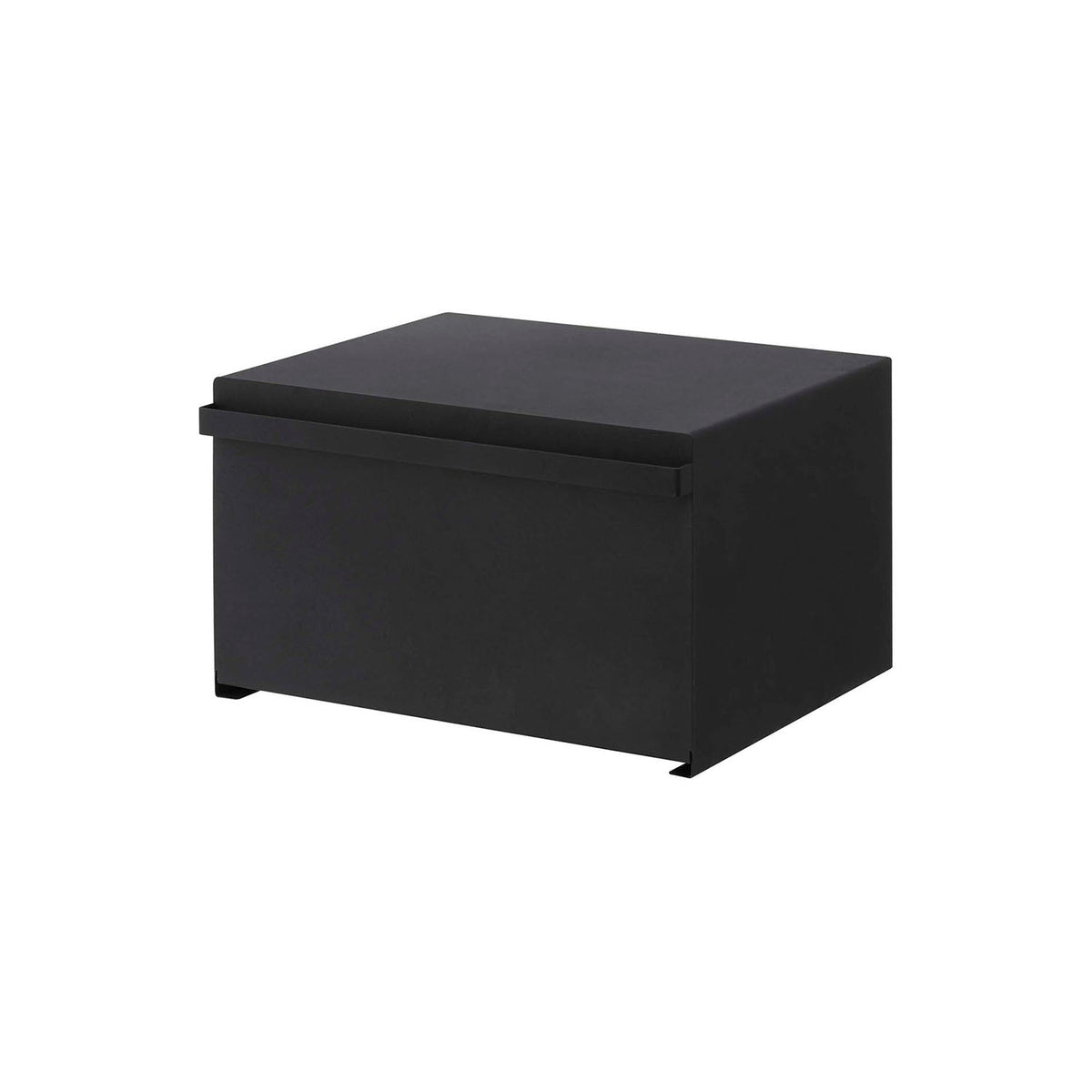 Yamazaki Tower Bread Case, Large 27 L Bread Case That Hides Bread, Seasonings and Counter Clutter Behind a Magnetic Door, Holds 10 kg on Top, 40 x 34.5 x 24 cm, 40 x 34.5 x 24 cm and 5100 g, White or Black