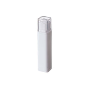 Yamazaki Tower Oil Brush with Lid, Oil Brush With a Lid That Keeps Hands and Tables Clean, Stepped Silicone Bristles Reach a Takoyaki Plate's Half-Sphere Wells, Heat Safe to 240 C, 2.5 x 2.5 x 12 cm and 38 g, White or Black