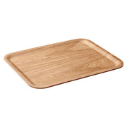 KINTO Synthetic Lacquerware Non-Slip Tray, Synthetic Lacquerware Non-Slip Tray In Willow, Hand wash only, not dishwasher safe, Made in China, 43 x 33 x 1.5 cm and 440 g, Willow
