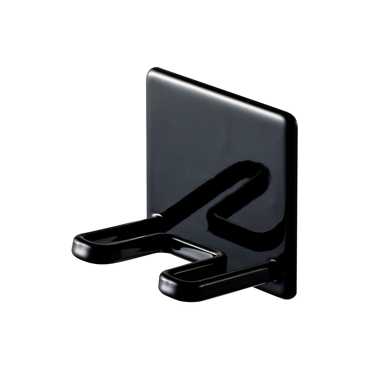 Yamazaki Tower Magnetic Bathroom Razor Holder, Holder That Sticks to a Steel Bathroom Wall by Magnet and Drains Water So Slime Stays Away, Holds 250 g, 5 x 4 x 5 cm and 50 g, White or Black