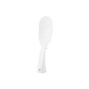 Yamazaki Tower Slim Standing Rice Paddle, Slim Rice Paddle That Stands, Lies or Hangs, Embossed Face Keeps Rice From Sticking and the Tip Lifts Off the Counter, Dishwasher Safe, 5.7 x 3.4 x 19 cm and 35 g, White or Black