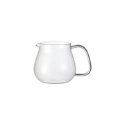 KINTO UNITEA Glass Teapot Jug 460 mL, Clear Heat-Resistant Glass Teapot Jug 460 mL, Jug Only Without Lid, Microwave and Dishwasher Safe, Handles a 150 Degrees C Temperature Difference, Made in China, 14 x 10.5 x 10 cm and 180 g, Clear