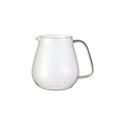 KINTO UNITEA Glass Teapot Jug 720 mL, Clear Heat-Resistant Glass Teapot Jug 720 mL, Jug Only Without Lid, Microwave and Dishwasher Safe, Handles a 150 Degrees C Temperature Difference, Made in China, 15 x 11 x 12.5 cm and 210 g, Clear
