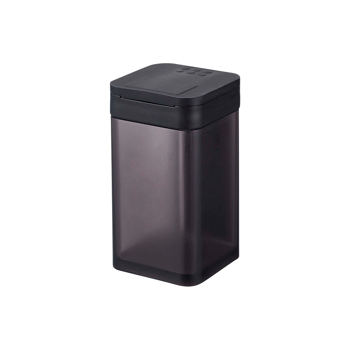 Yamazaki Tower Magnetic Flour and Spice Bottle, Magnetic Bottle for Flour and Spices With a One-Hand Sliding Lid and Two Pouring Holes for Different Grain Sizes, Comes Apart to Clean, 200 mL, 5.8 x 6 x 10.5 cm and 135 g, White or Black