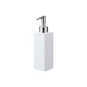 Yamazaki Tower Refillable Kitchen Dispenser 250 mL, Slim 250 mL Pump Dispenser That Fits a Kitchen Sink Basket, Lid Comes Off for Easy Refilling, Clean Design for a Fresh Looking Kitchen, Heat Safe to 90 C, 5.5 x 7 x 19.5 cm and 150 g, White or Black