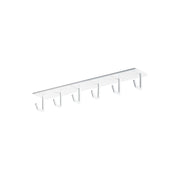 Yamazaki Tower Magnetic Range Hood Hook, Hook Bar That Sticks by Magnet to the Steel Cover of a Range Hood or the Underside of a Steel Shelf for Kitchen Tools, Holds 1.5 kg, 28 x 5 x 4 cm and 255 g, White or Black