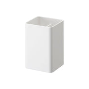 Yamazaki Tower Magnetic Storage Box Square, Small Box That Sticks to a Steel Wall by Magnet With a Removable Divider and Two Removable Hooks, Holds 1.5 kg, 7 x 7.2 x 10.5 cm and 150 g, White or Black