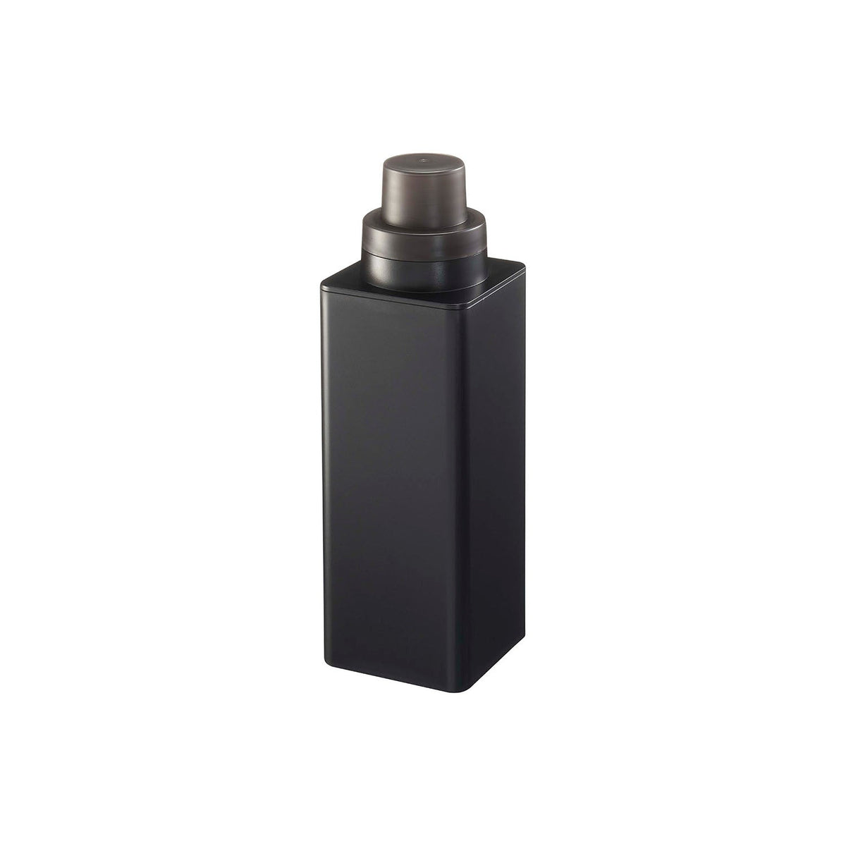 Yamazaki Tower Magnetic Refillable Laundry Bottle 500 mL, 500 mL Refillable Laundry Bottle That Sticks to the Side of a Steel Washing Machine by Strong Magnet, Cap Measures 40 mL in 5 mL Marks, Pour Nozzle, 7 x 7.2 x 22 cm and 290 g, White or Black