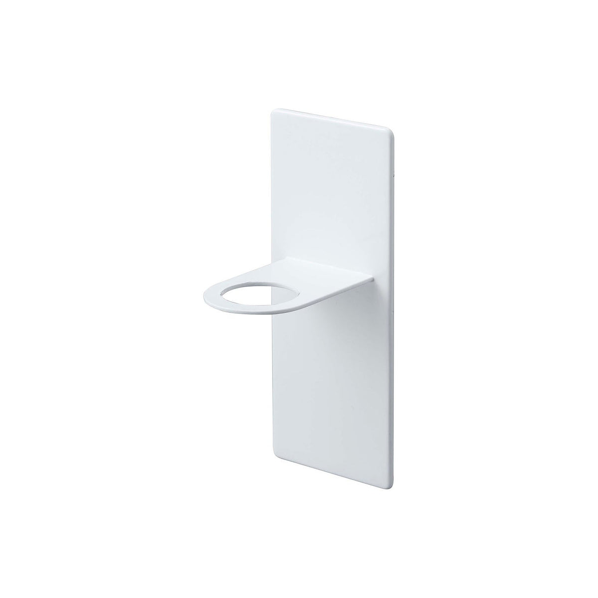 Yamazaki Tower Magnetic Bathroom Dispenser Holder, Holder That Sticks to a Steel Bathroom Wall by Magnet and Drains Water So Slime Stays Away, Holds 1 kg, 7 x 8 x 17 cm and 270 g, White or Black