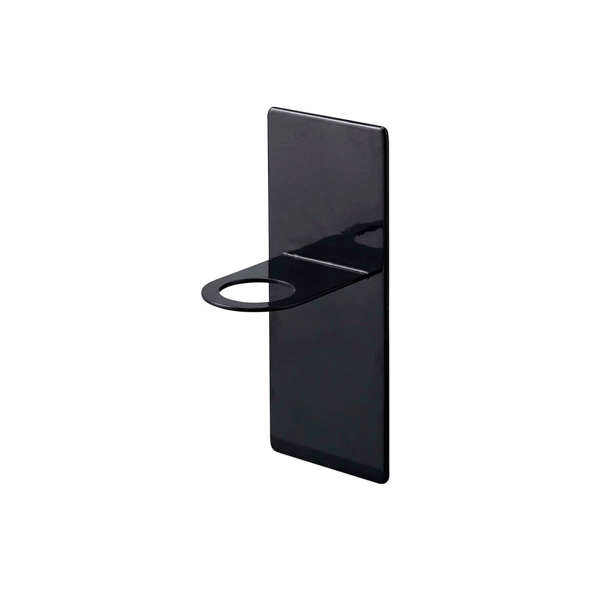 Yamazaki Tower Magnetic Bathroom Dispenser Holder, Holder That Sticks to a Steel Bathroom Wall by Magnet and Drains Water So Slime Stays Away, Holds 1 kg, 7 x 8 x 17 cm and 270 g, White or Black