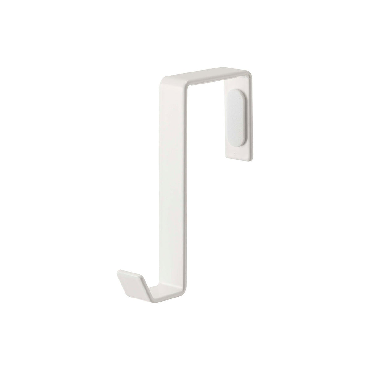 Yamazaki Smart Over-the-Door Hangers Set of 5, Set of 5 Small Over-the-Door Hangers You Place Where You Want for Clothes and Bags, Hook Over With No Holes, Holds 2 kg Each, 1.5 x 7 x 9 cm each and 235 g, White or Black