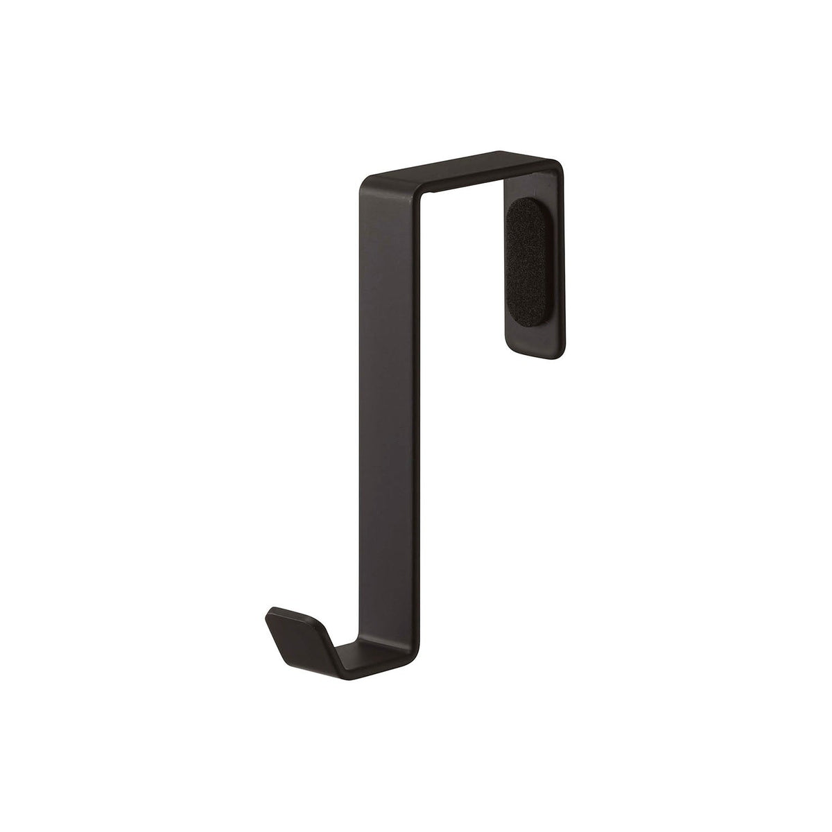 Yamazaki Smart Over-the-Door Hangers Set of 5, Set of 5 Small Over-the-Door Hangers You Place Where You Want for Clothes and Bags, Hook Over With No Holes, Holds 2 kg Each, 1.5 x 7 x 9 cm each and 235 g, White or Black