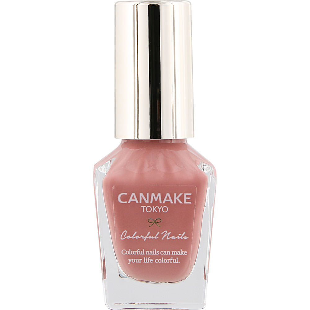 Canmake Colorful Nails Polish, Quick-Dry Glossy Nail Colour in 15 Shades, 8 mL, Made in France