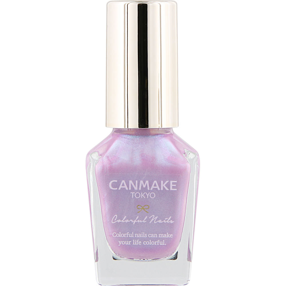 Canmake Colorful Nails Polish, Quick-Dry Glossy Nail Colour in 15 Shades, 8 mL, Made in France