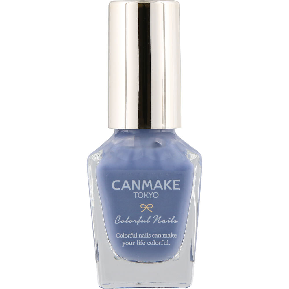 Canmake Colorful Nails Polish, Quick-Dry Glossy Nail Colour in 15 Shades, 8 mL, Made in France