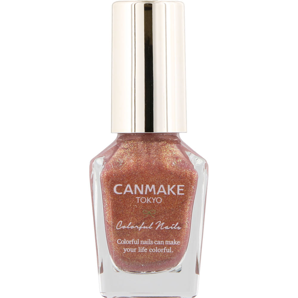 Canmake Colorful Nails Polish, Quick-Dry Glossy Nail Colour in 15 Shades, 8 mL, Made in France