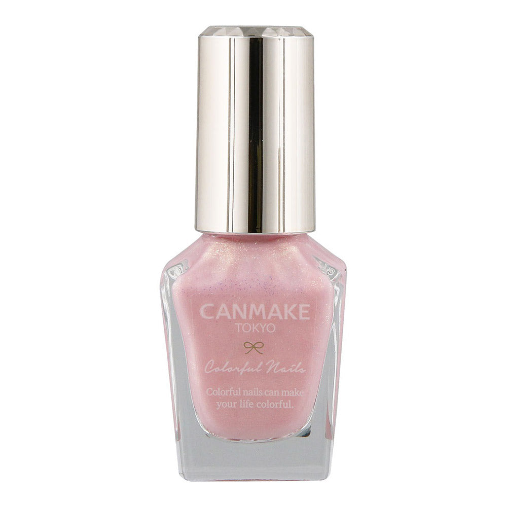 Canmake Colorful Nails Polish, Quick-Dry Glossy Nail Colour in 15 Shades, 8 mL, Made in France