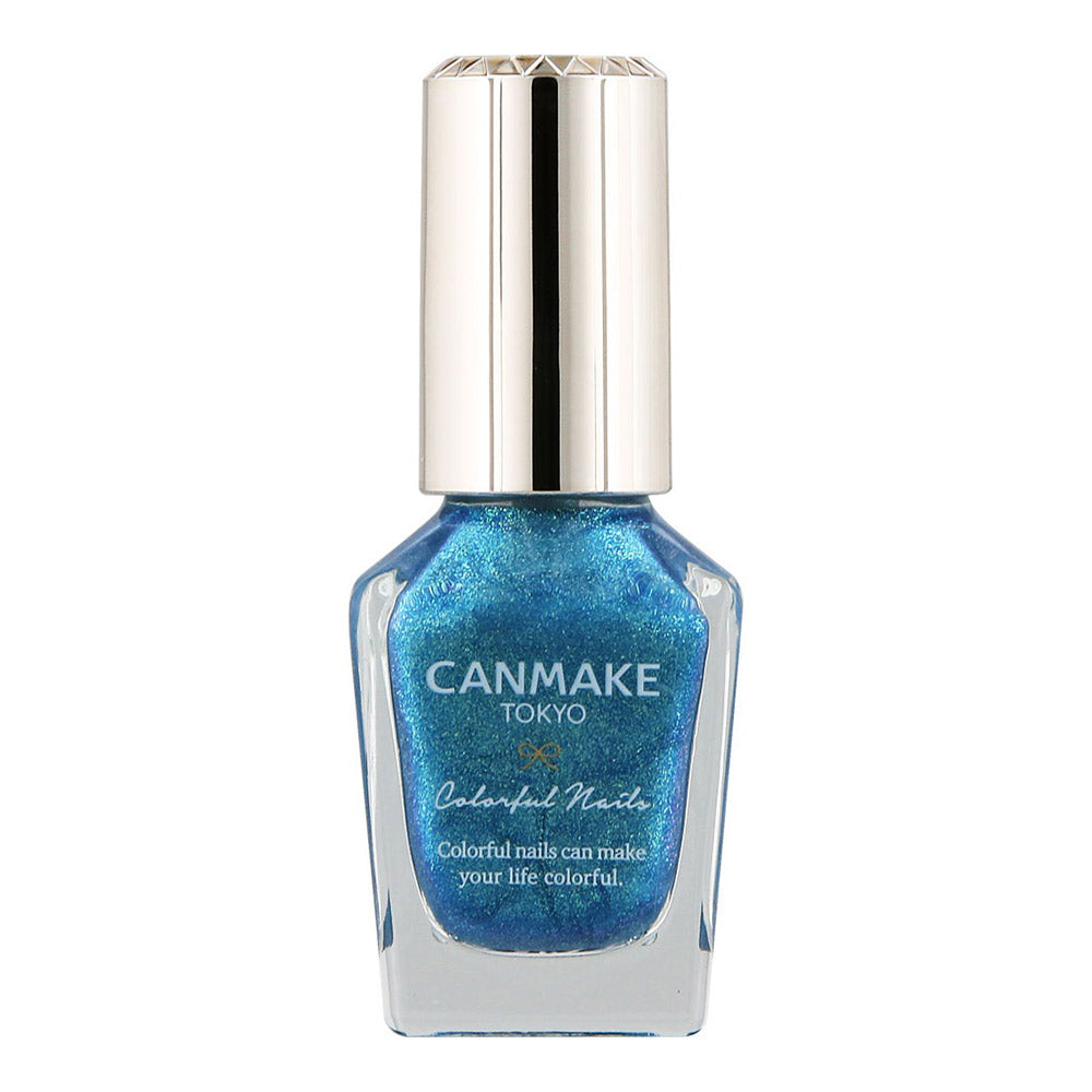 Canmake Colorful Nails Polish, Quick-Dry Glossy Nail Colour in 15 Shades, 8 mL, Made in France