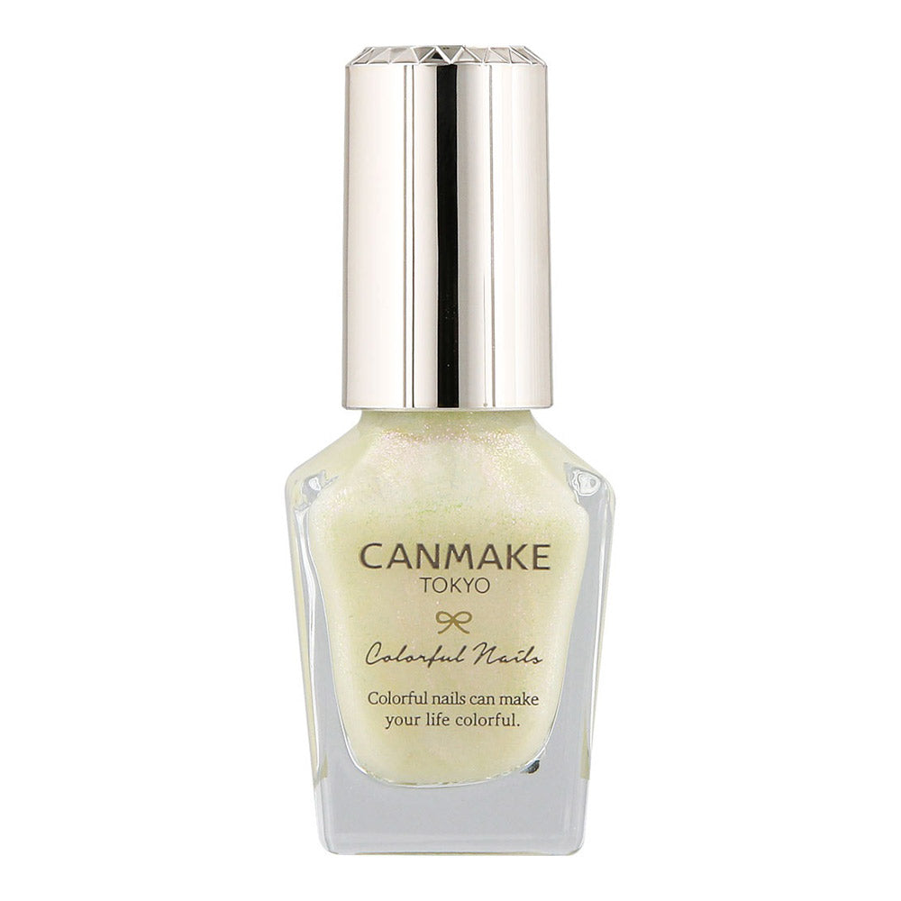 Canmake Colorful Nails Polish, Quick-Dry Glossy Nail Colour in 15 Shades, 8 mL, Made in France