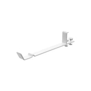 Yamazaki Tower Indoor Laundry Drying Hanger for Frames, Hanger That Hooks Over a Bathroom Door or Living Room Lintel to Make Indoor Drying Space, Two Adjusting Screws Fix It, Two of Them Hold a Pole, Holds 2 kg, 2 x 24 x 4.2 cm and 160 g, White or Black