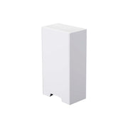 Yamazaki Tower Two-Way Slim Mask Case, Slim Flap-Front Case That Sticks to a Steel Door by Strong Magnet and Hands Out Masks From the Bottom Before You Go Out, Holds 1 kg, 12 x 7.5 to 14 x 22 cm and 490 g, White or Black