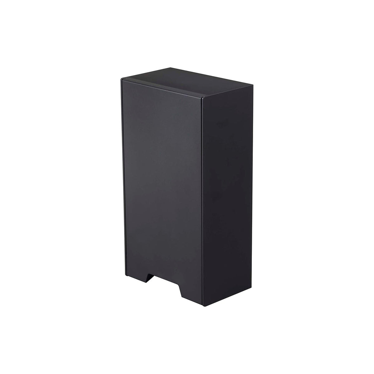 Yamazaki Tower Two-Way Slim Mask Case, Slim Flap-Front Case That Sticks to a Steel Door by Strong Magnet and Hands Out Masks From the Bottom Before You Go Out, Holds 1 kg, 12 x 7.5 to 14 x 22 cm and 490 g, White or Black