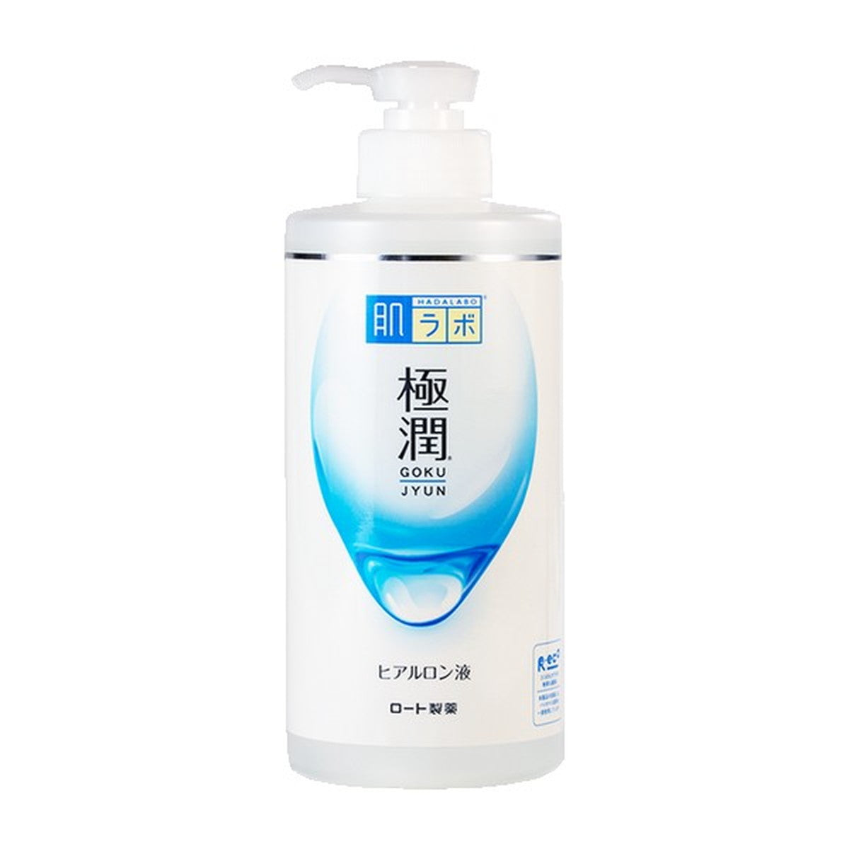 ROHTO Hada Labo Gokujyun Hyaluronic Acid Lotion, 400 mL Large Pump Bottle