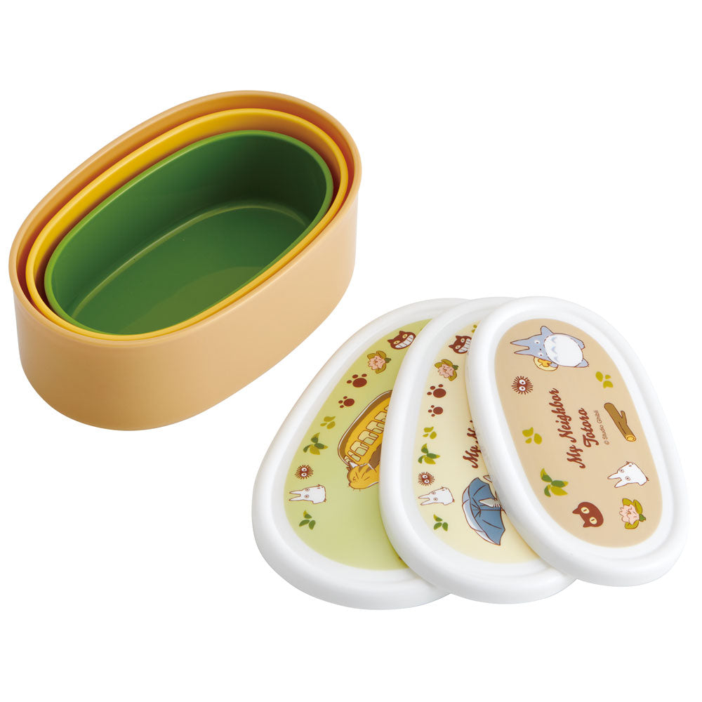 Skater My Neighbor Totoro Nesting Lunch Container Set