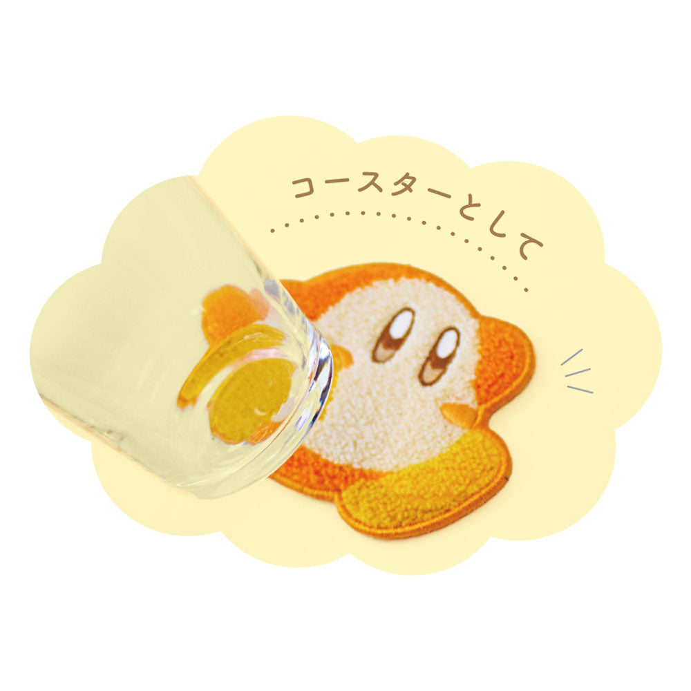 Nintendo Kirby Fluffy Embroidered Coaster
