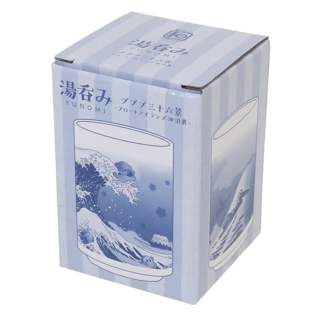 Ensky Kirby Great Wave Porcelain Yunomi Teacup