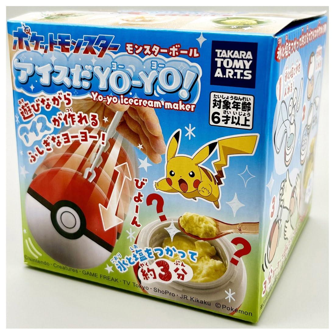 TAKARA TOMY Pokemon Poke Ball Yo-Yo Ice Cream Maker
