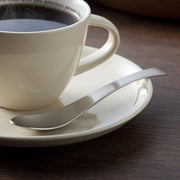 GraSUS Coffee Spoon Set of 5, Set of Five Coffee Spoons the Right Size for Coffee Cups With a Plain Smooth Shape and a Comfortable Handle, 13 cm, Dishwasher Safe, Made in Japan in Tsubame-Sanjo, 2.4 x 13 x 1.4 cm each and 100 g, Stainless