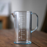 GraSUS Unbreakable Coffee Server Smart 600 mL, Clear Resin Coffee Server 600 mL That Looks Like Glass but Does Not Break When Dropped, Graduated, Drip-Free Spout, Two-Cup Size, Dishwasher Safe, Made in Japan, 13.3 x 8.5 x 15 cm and 155 g, Clear