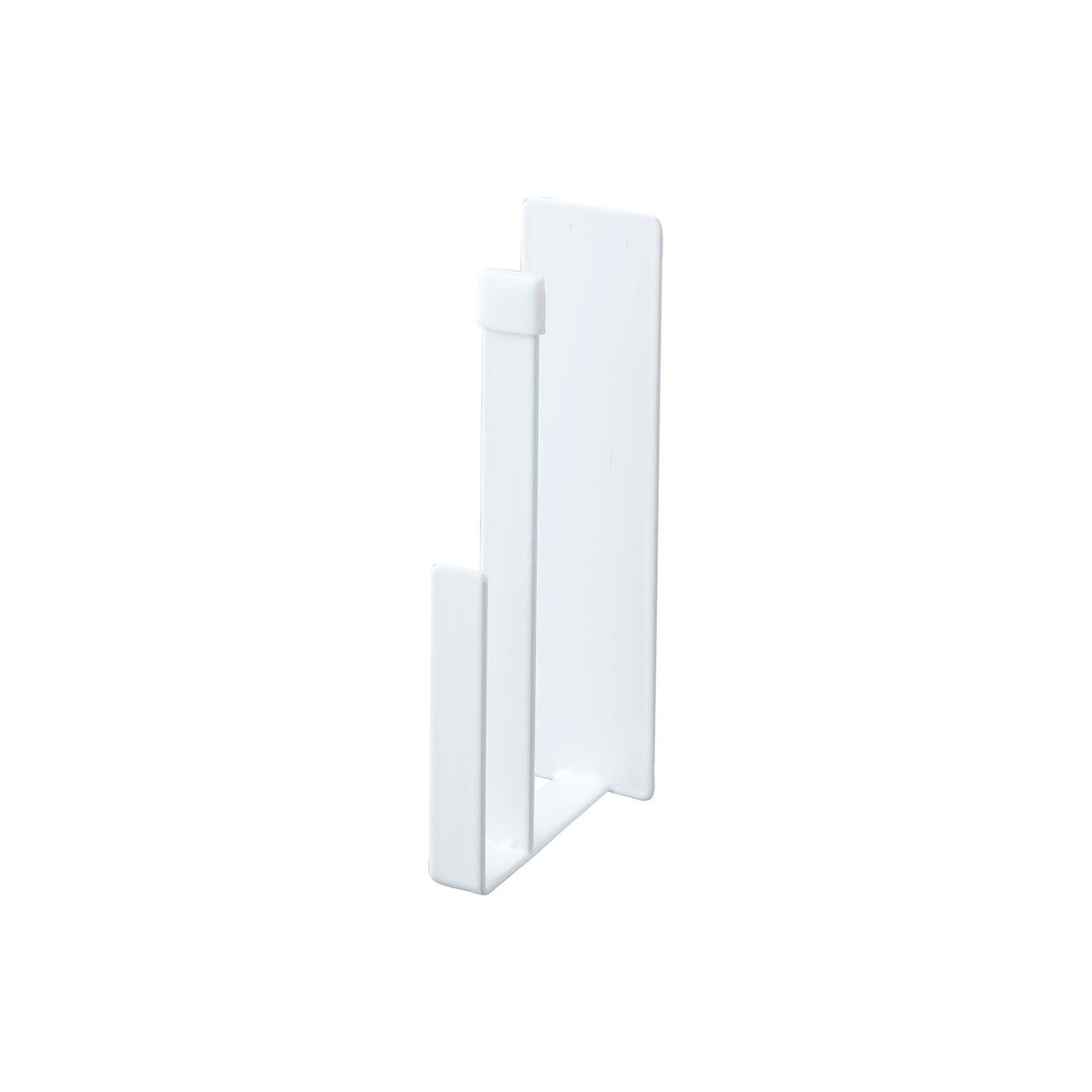 Yamazaki Tower Magnetic Kitchen Tray Holder Set of 2, Set of 2 Holders That Sticks to a Refrigerator Side or Steel Kitchen Panel by Strong Magnet, Holds 1.5 kg, 4 x 7.2 x 16 cm each and 352 g, White or Black
