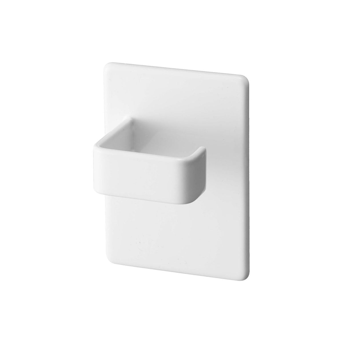Yamazaki Tower Magnetic Spray Hooks Set of 2, Set of 2 Magnetic Hooks That Stick to a Washing Machine or Refrigerator to Hang Spray Bottles and Oven Mitts, Fit Upright or Sideways, Holds 500 g Each, 5 x 3.5 x 7 cm each and 136 g, White or Black
