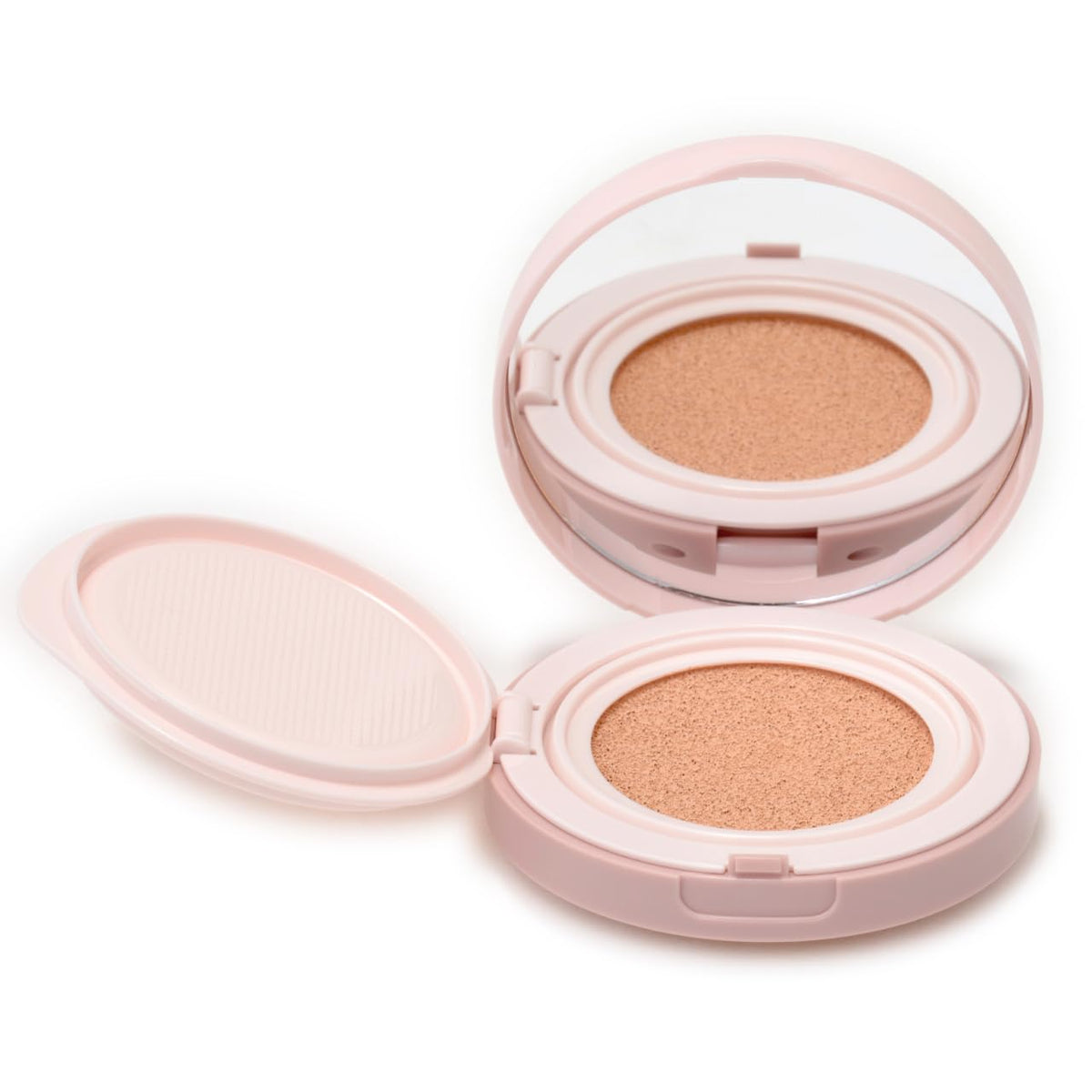 Canmake Fit Glow Cushion SPF50+ PA+++, Dewy Thin-Film Cushion Foundation with 11 Beauty Moisturising Ingredients and Teardrop Puff, 10 g