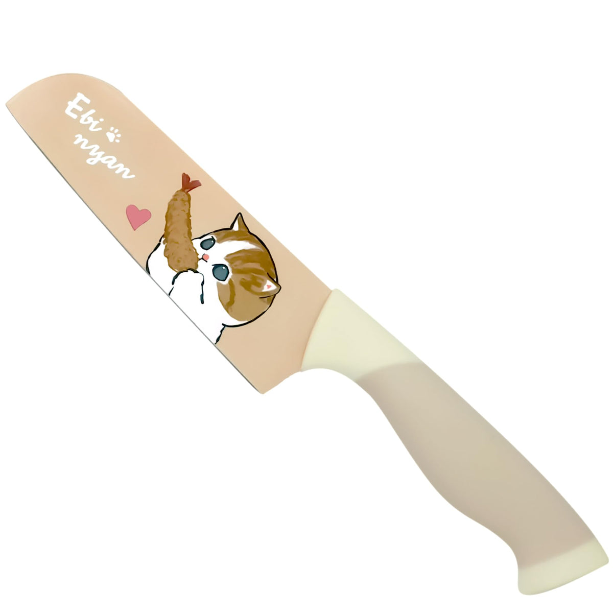 mofusand Santoku Knife With Cover — Shark Yan Or Shrimp Yan
