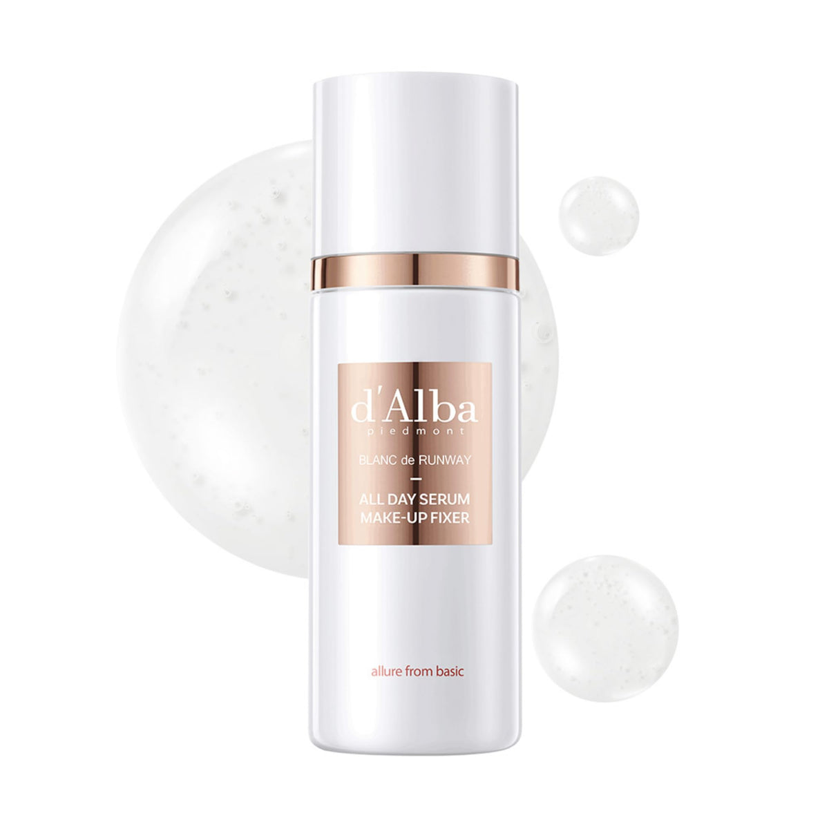 d'Alba Piedmont Day Serum Make-up Fixer — Propellant‑free Ultra‑Fine Mist