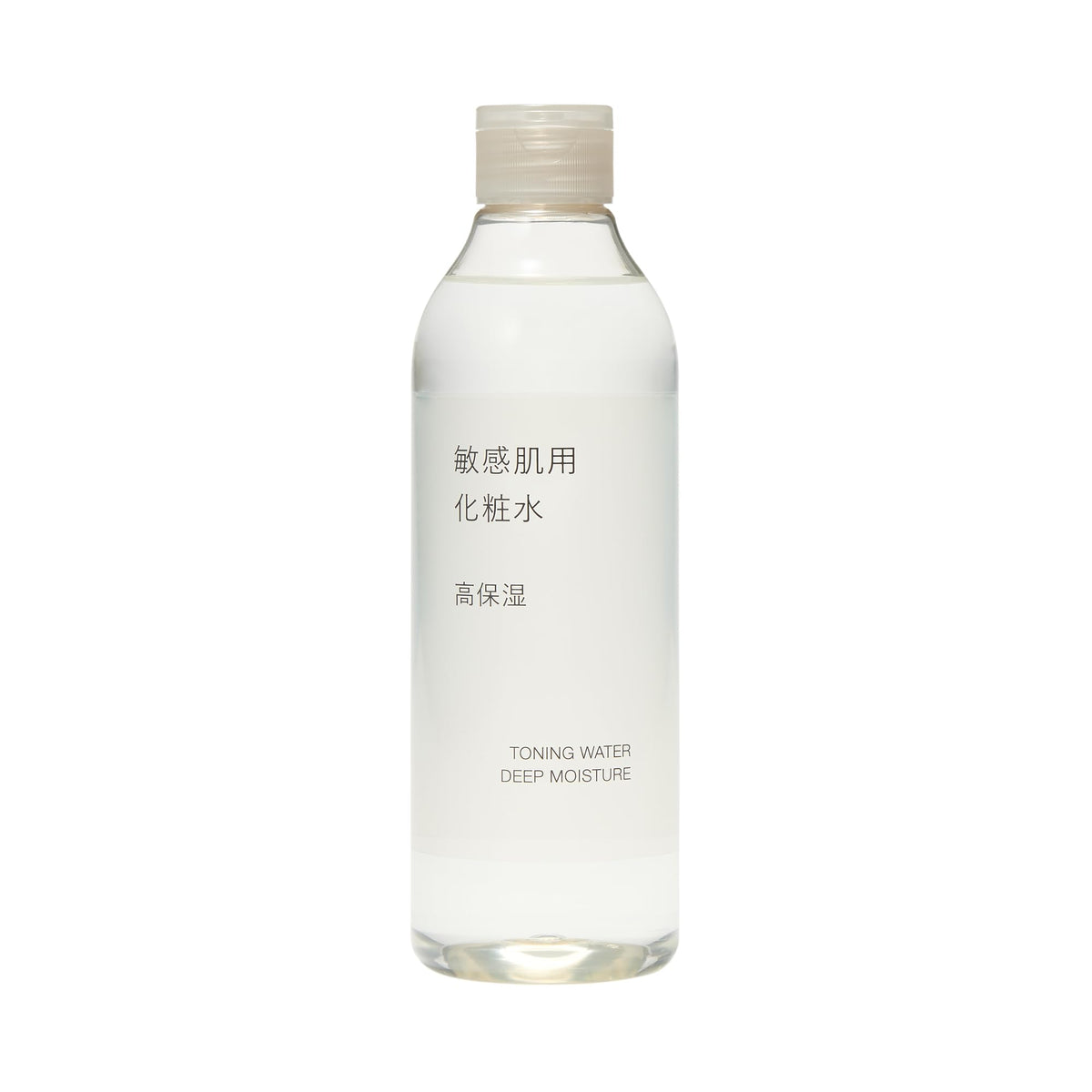 MUJI Toning Water for Sensitive Skin, Deep Moisture 300 mL, Fragrance-Free Ceramide Lotion, Made in Japan