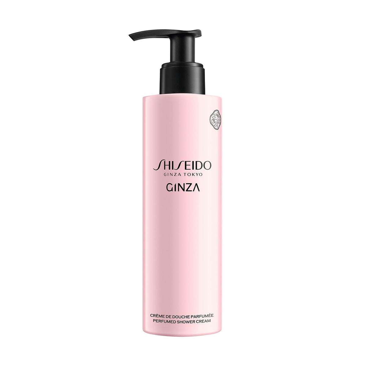 SHISEIDO Ginza Shower Cream — Precise Spring‑loaded PumpDispenser