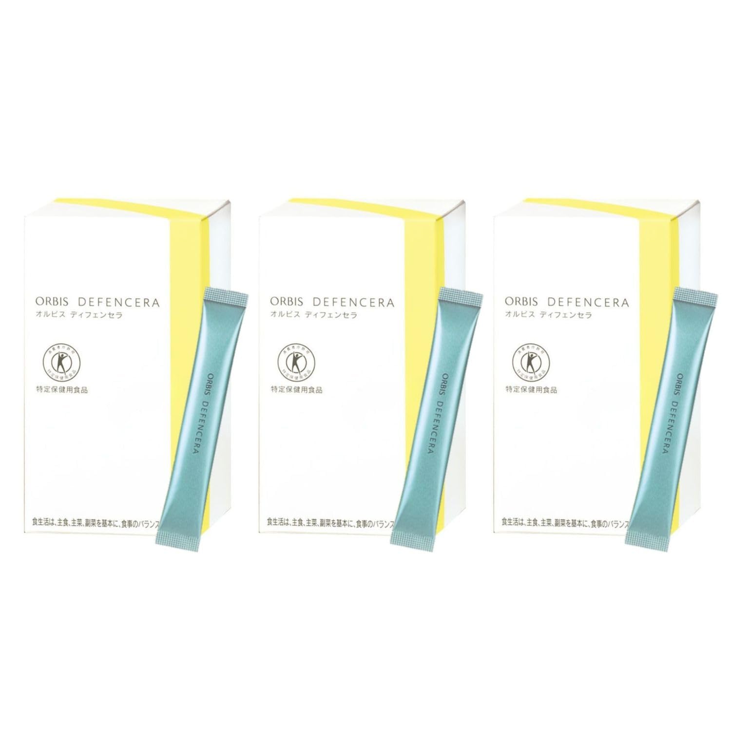 Orbis Defencera Drink Skin Care (Certified Health Food), 30 Day Supply, Yuzu Flavor, 0.05 oz (1.5 g) (x 30)