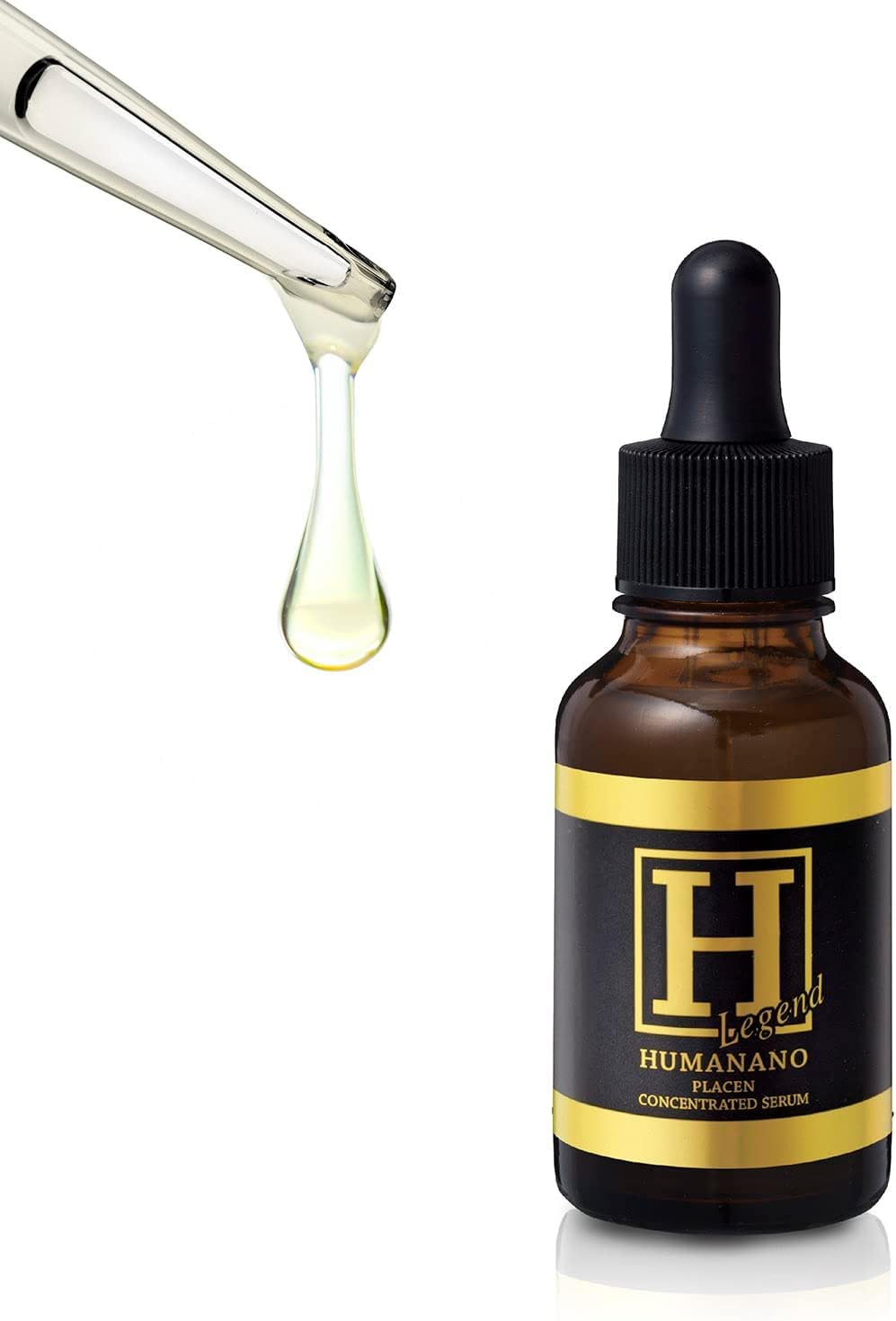 Humanano Placen Concentrated Serum Legend, Double-Concentrate Human-Type Placenta Peptide Serum, 30 mL