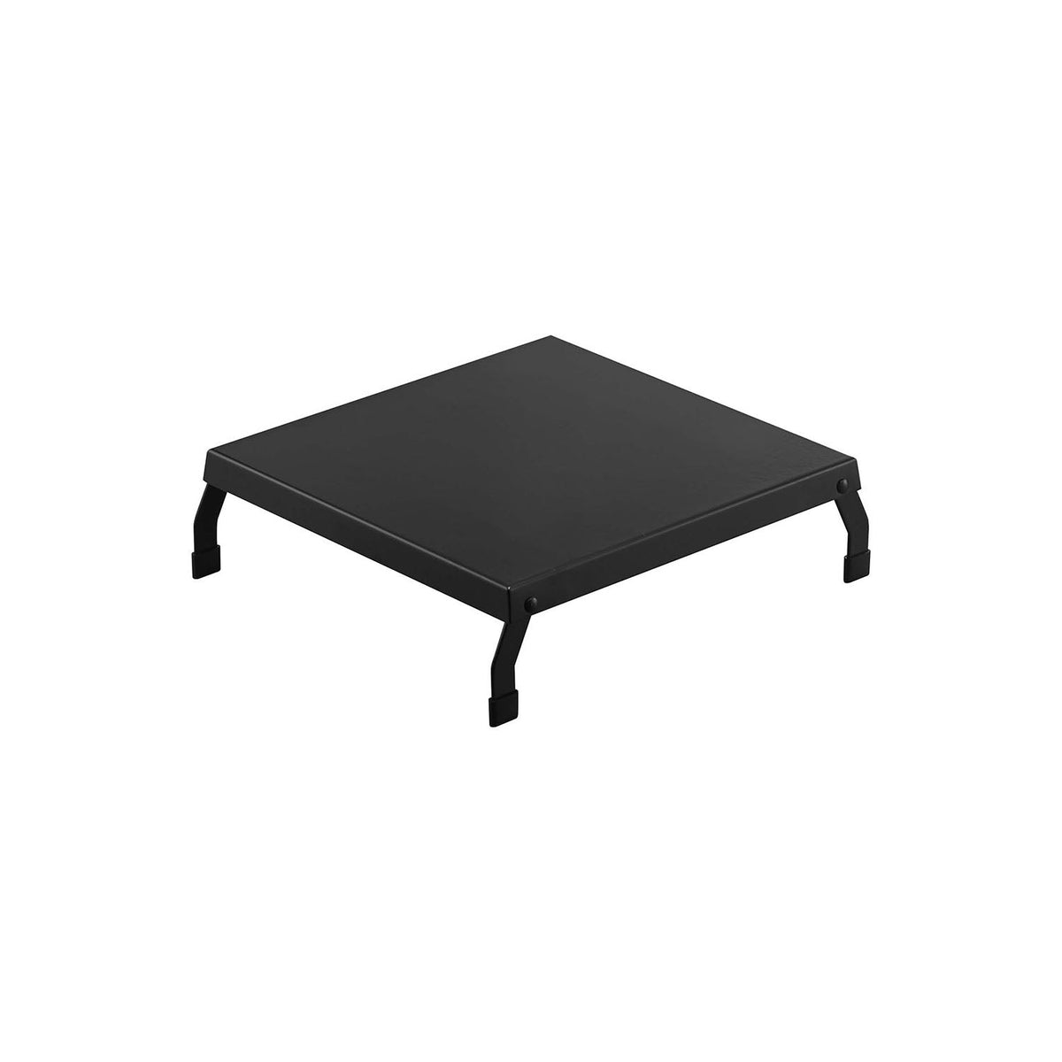 Yamazaki Tower Folding Gas Stove Cover, Cover That Sets Over an Unused Gas Burner and Turns It Into Storage and Prep Space, Folds Flat to 2.5 cm to Slide Into a Gap, Holds 2 kg, 27 x 25.5 x 7.2 cm and 850 g, White or Black