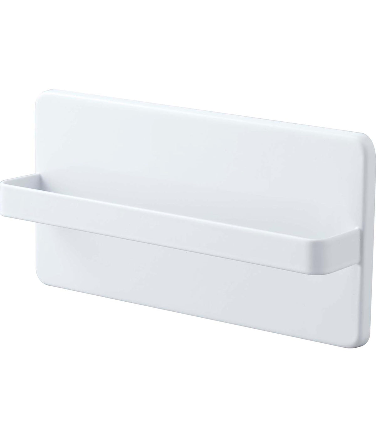 Yamazaki Tower Two-Way Balcony Slipper Rack, Steel Rack for a Pair of Slippers with 4 Suction Cups and 2 Wood Screws, 25 x 5 x 12.5 cm and 420 g, White