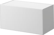 Yamazaki Tower Paper Towel Dispenser with Tray, Wall Box for Paper Towels, Kitchen Paper and Tissues, 26 x 13.7 x 13.6 cm, Magnet, Gypsum Pin or Film Hook, White or Black