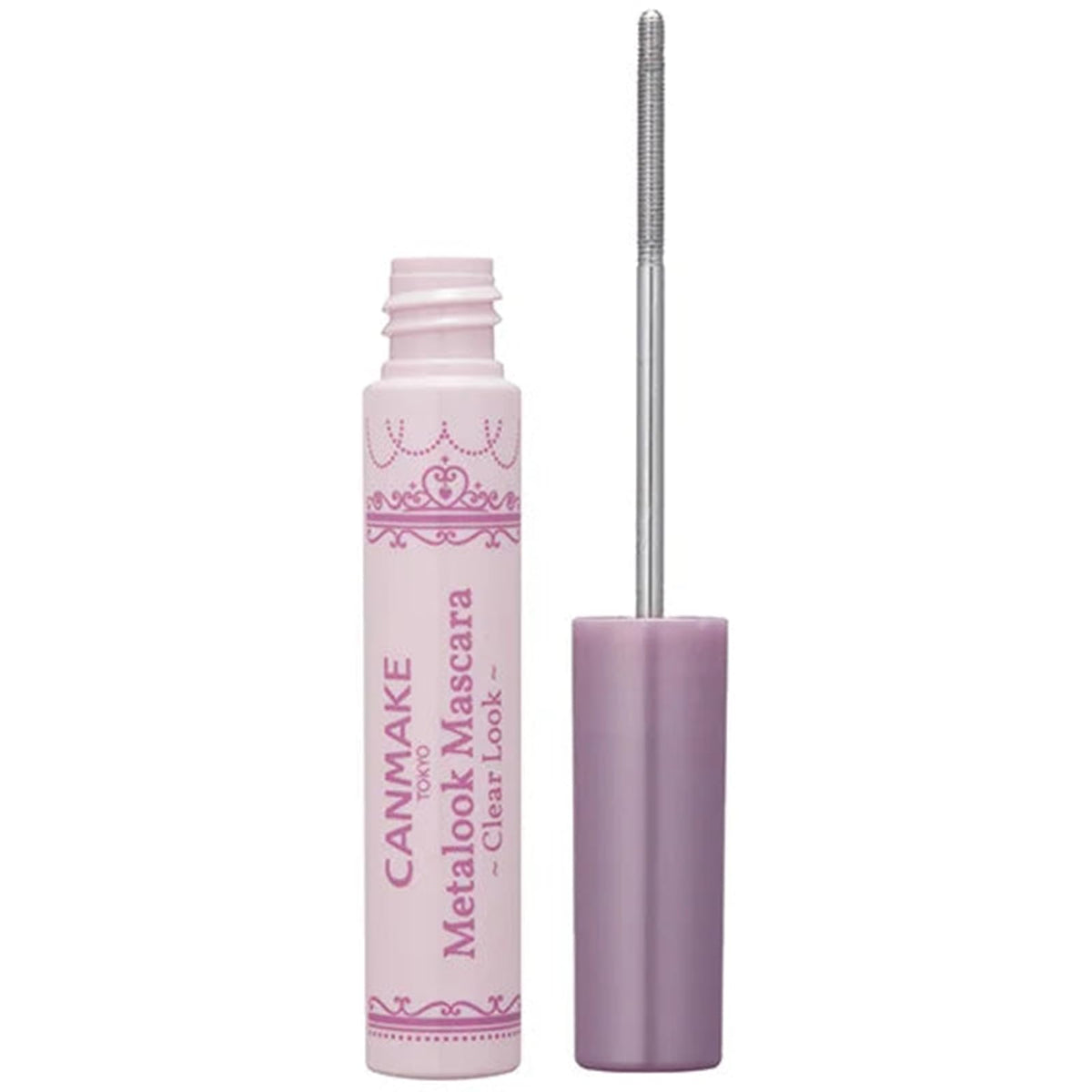 Canmake Metalook Mascara, Metal Comb Mascara for Defined Bundled Lashes and Curl Hold, 4 g