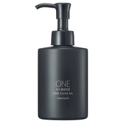 ONE BY KOSE Pore Clear Oil, Pore-Plug Dissolving Cleansing Oil for Blackheads and Makeup, 180 mL Bottle or 160 mL Refill