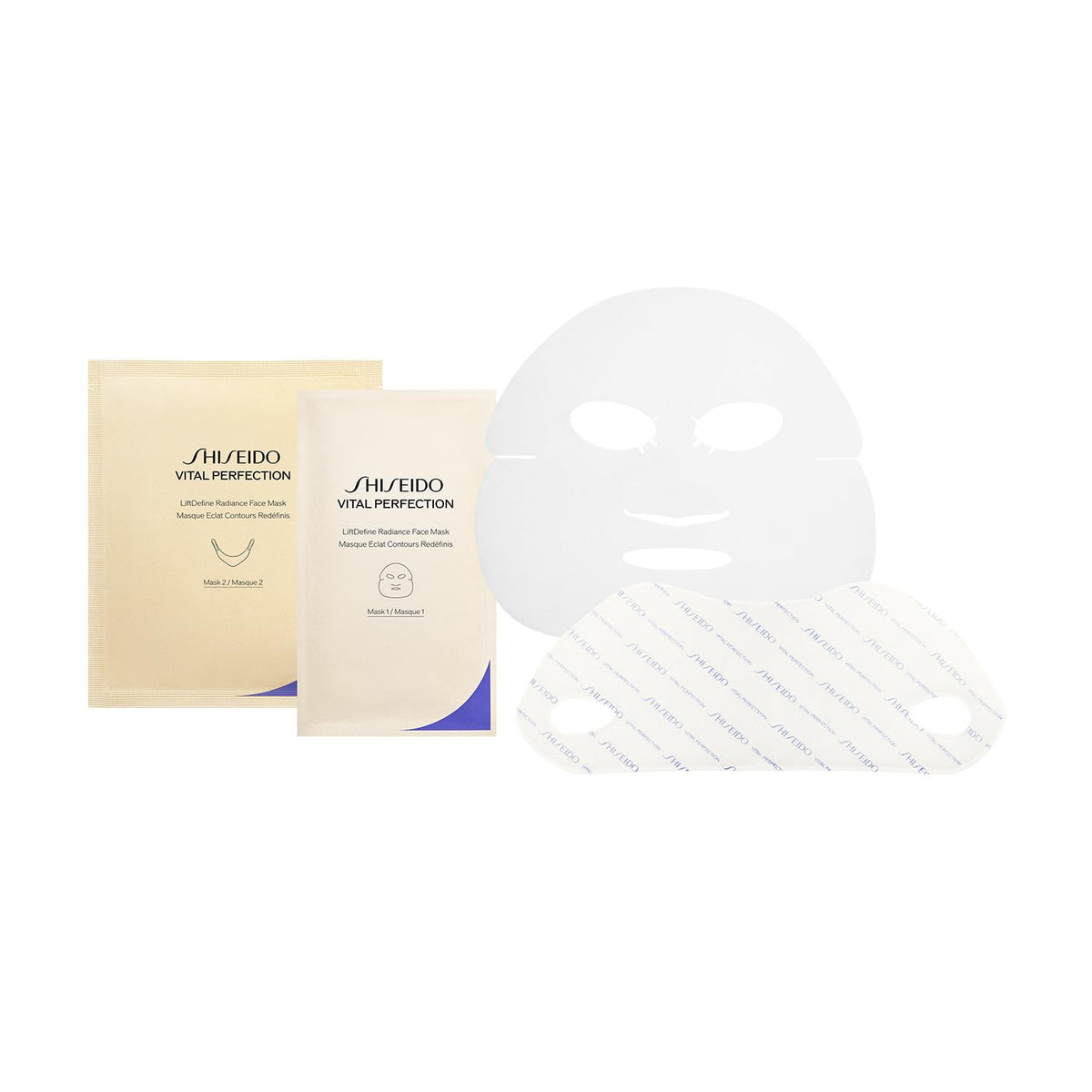SHISEIDO Perfection Radiance Mask — Dual‑Shape Jawline Firming