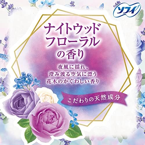 Night Wood Floral scent, natural ingredients